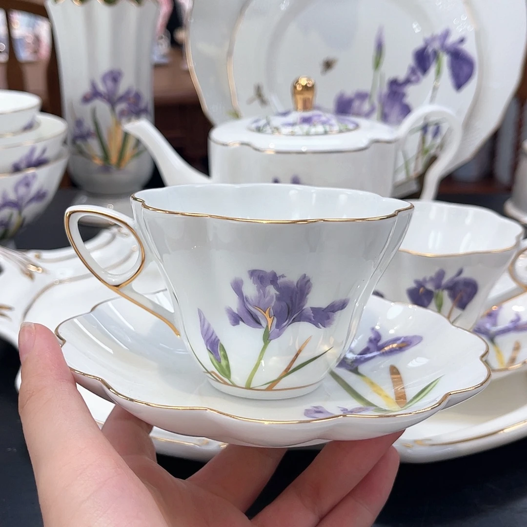 骨瓷咖啡杯碟————————-