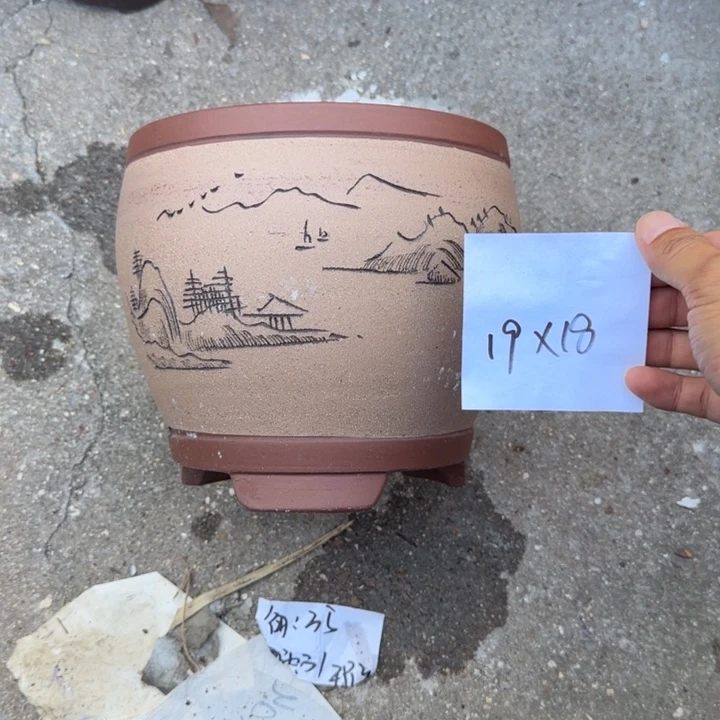 紫砂花盆特价商品