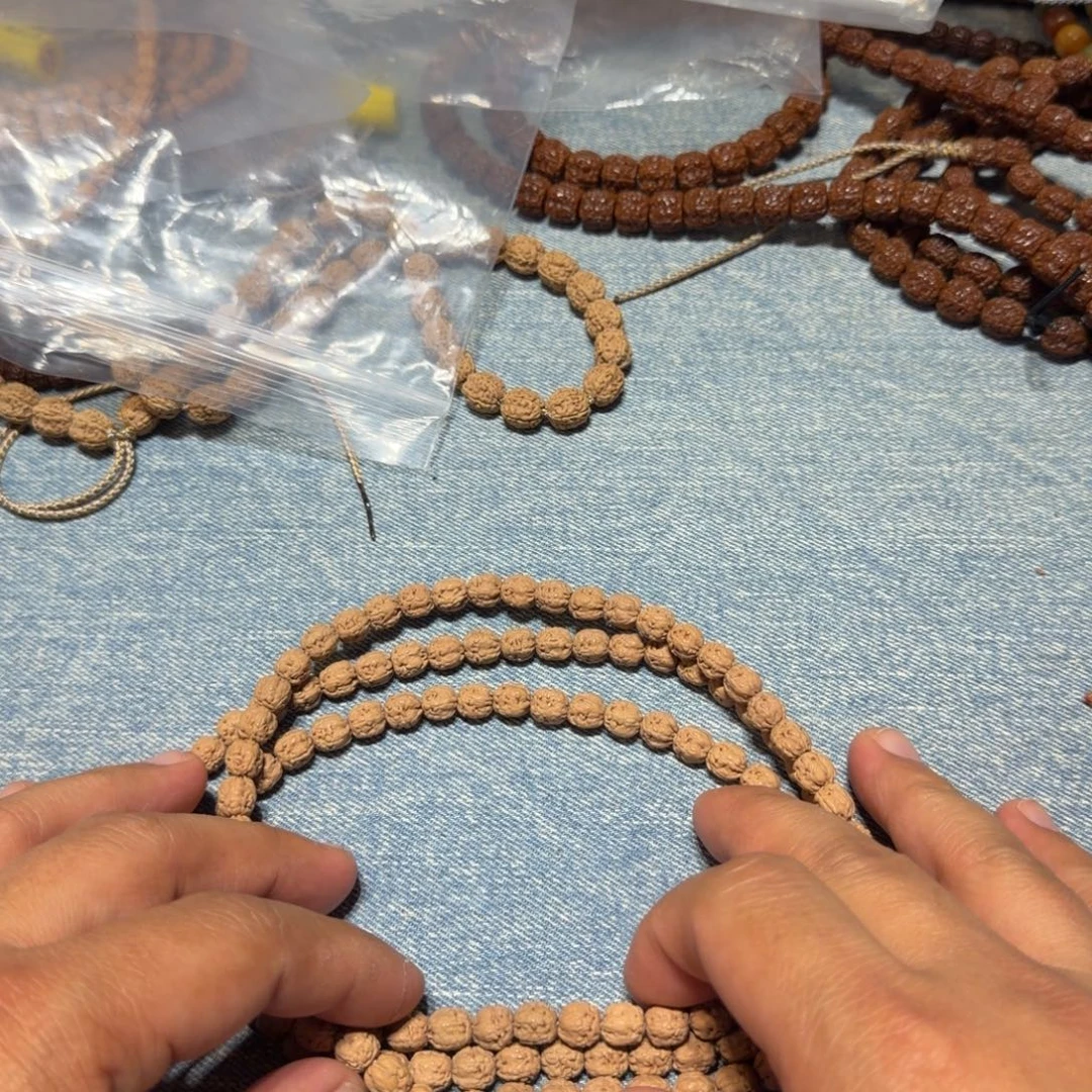 金***武金刚菩提手串盘龙桩7mm