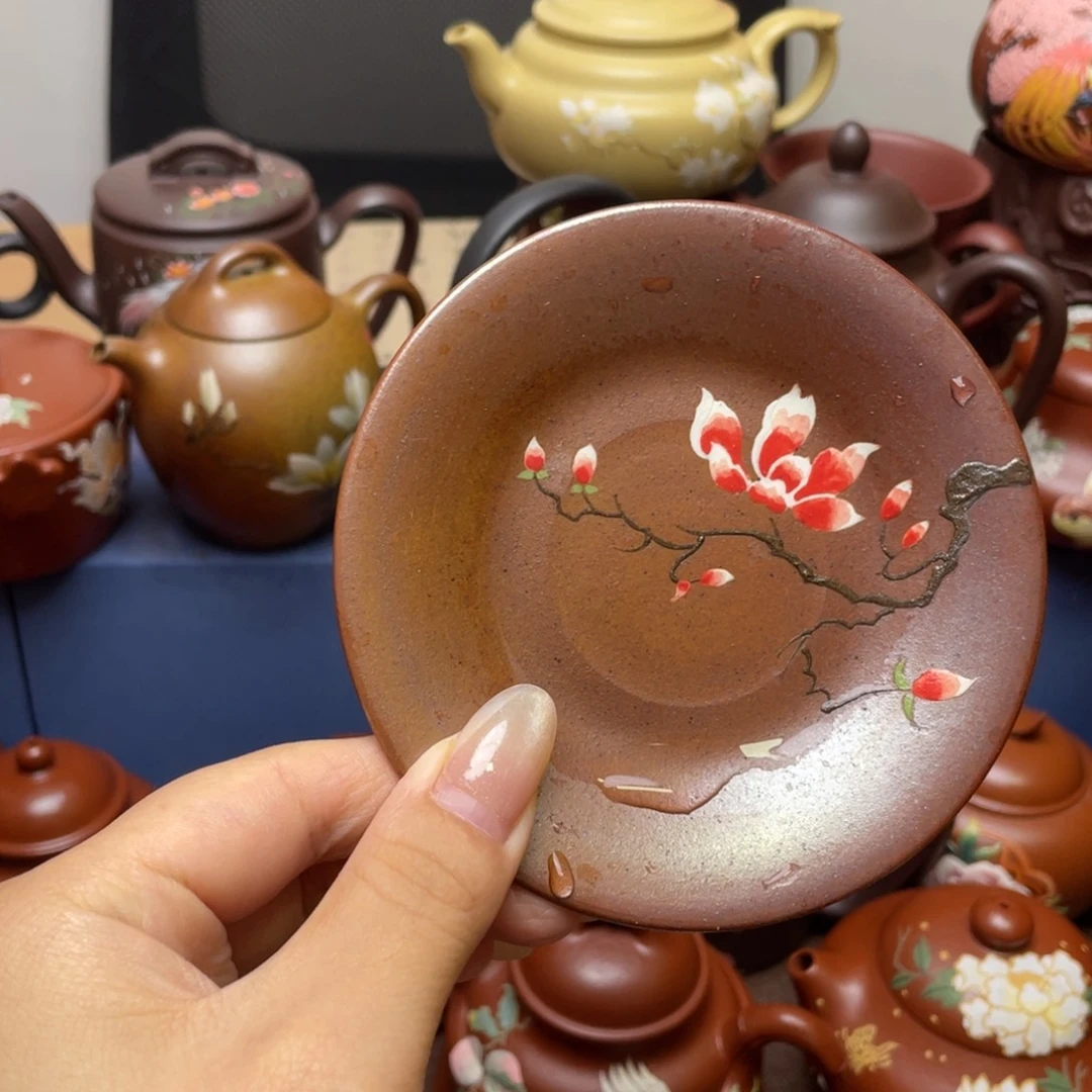 茶杯紫砂紫砂主人杯10cm