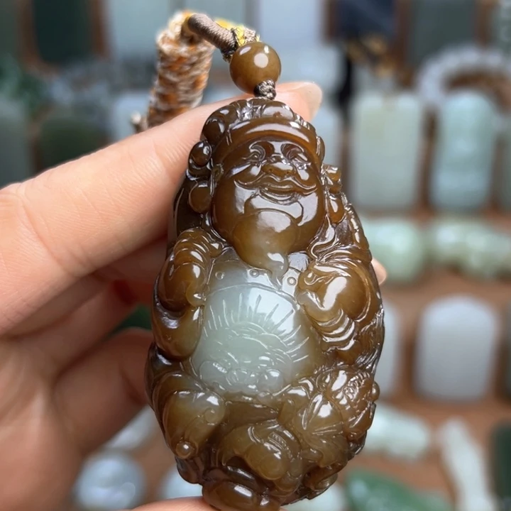 和田玉（糖玉）未镶嵌挂件