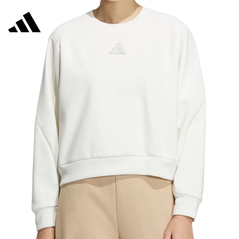 adidas/阿迪达斯Adidas女子春季运动训练休闲卫衣套衫JM8762