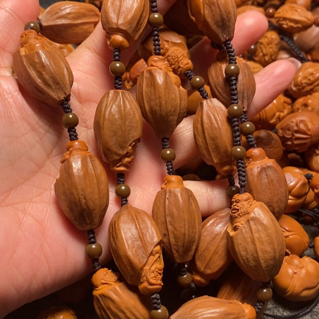 手串/手链橄榄核四花包衣罗汉