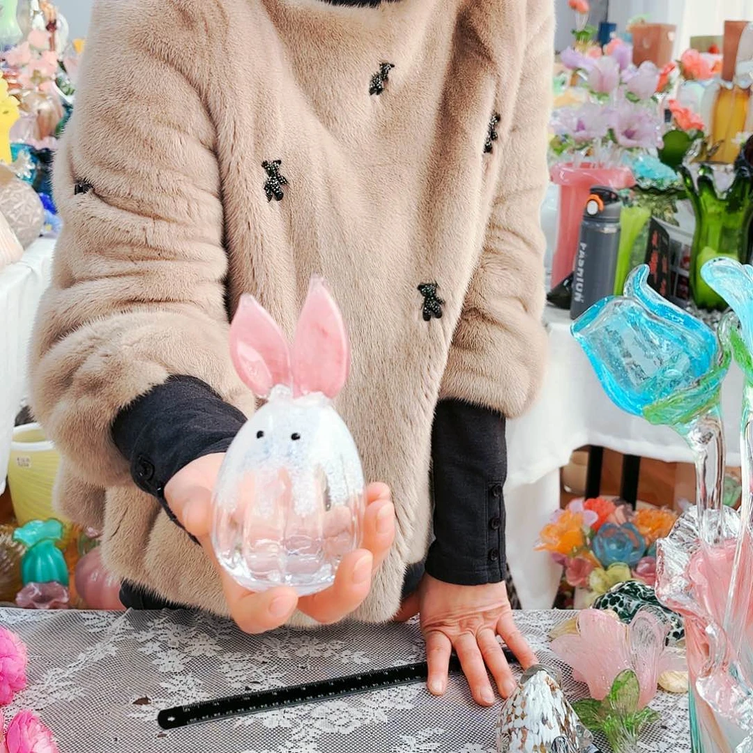 福利不退不换琉璃花瓶艺术品