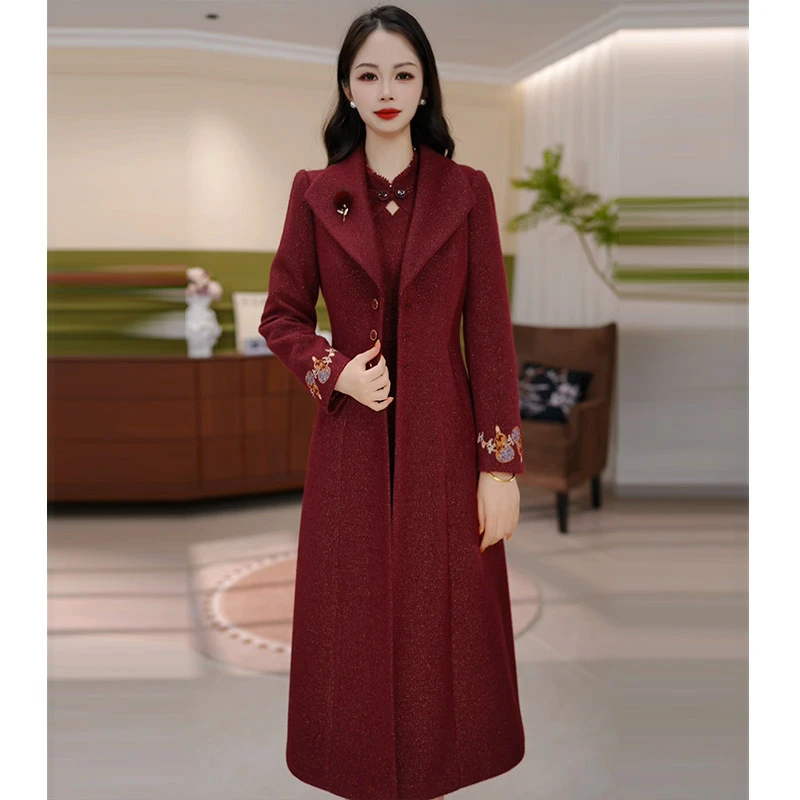 JG-25761新款2025年秋冬季时尚气质优雅显瘦两件套裙 M-4XL