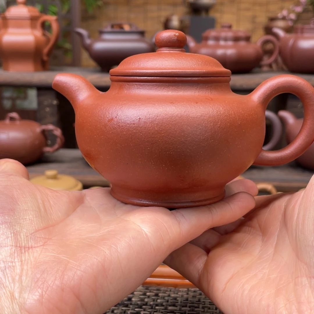 茶壶紫砂宜兴原矿紫砂手工制240全