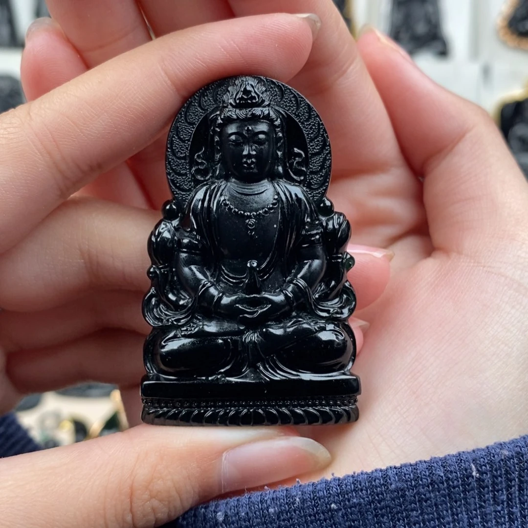 【闪购商品】翡翠挂件未镶嵌遥***丶观音