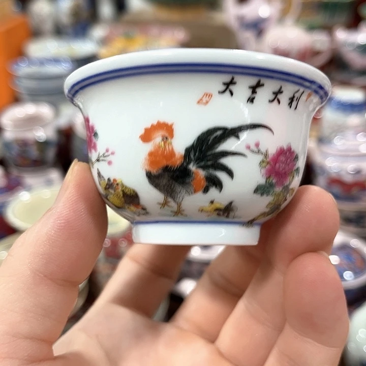 摆件/////景德镇陶瓷杯子。