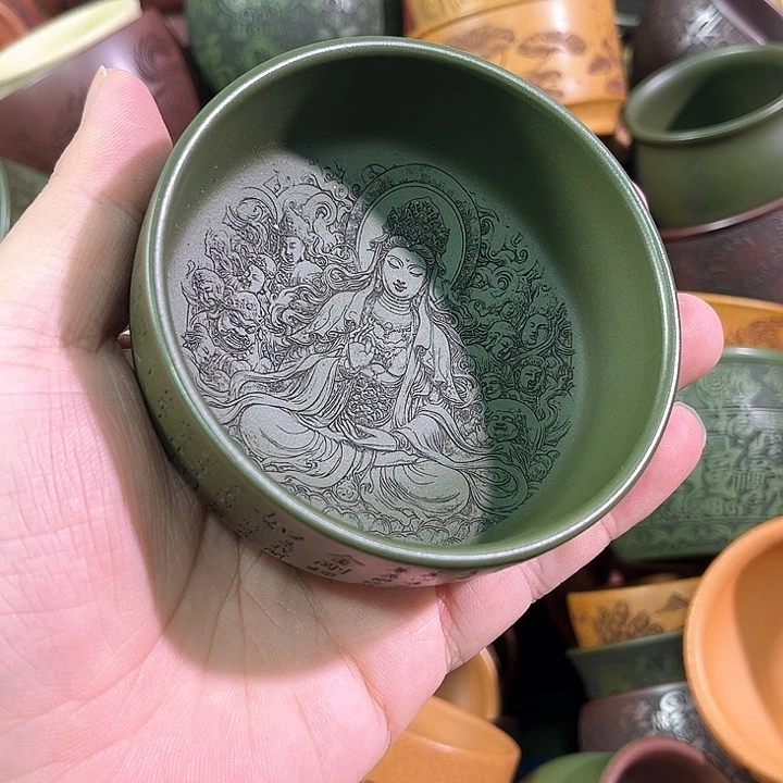 茶杯紫砂全手工紫砂主人杯