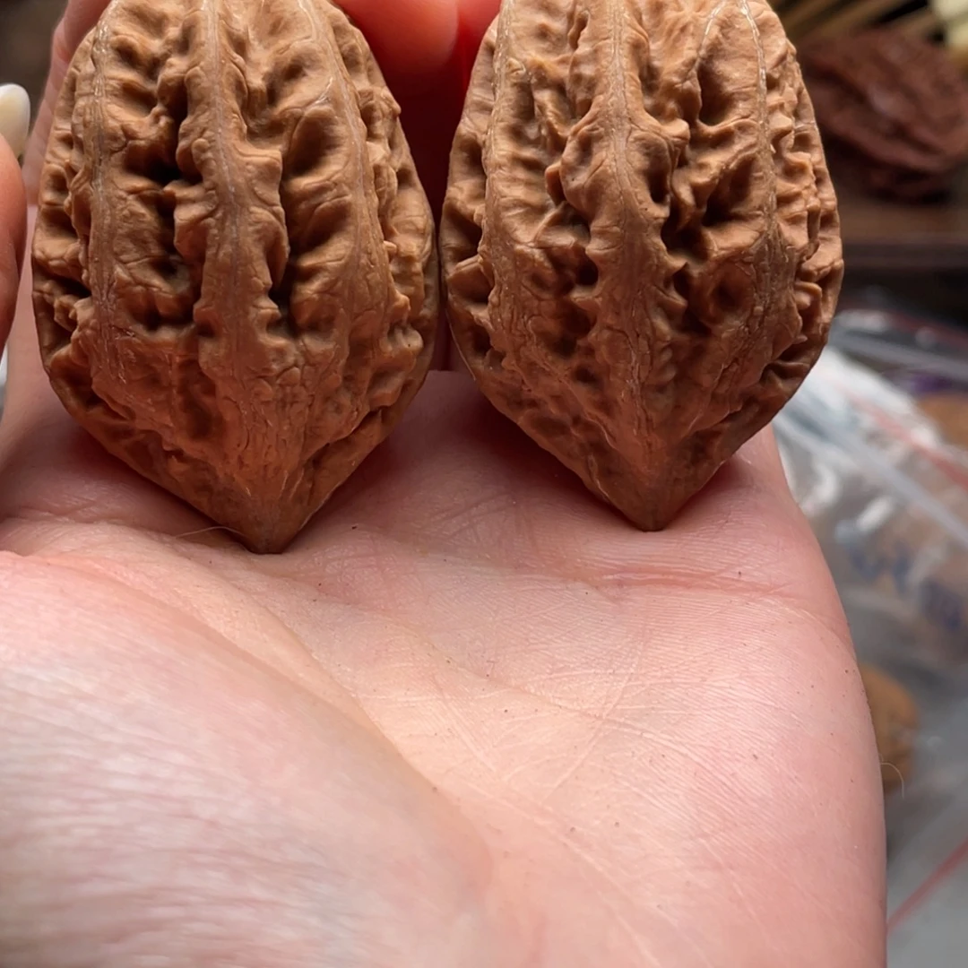 文玩核桃把件楸刀鱼27