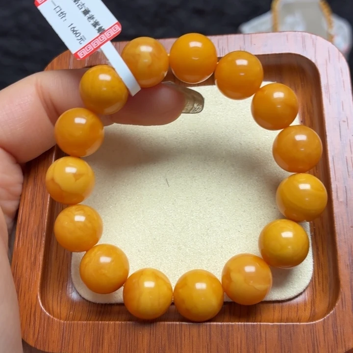 蜜蜡未镶嵌手链手串