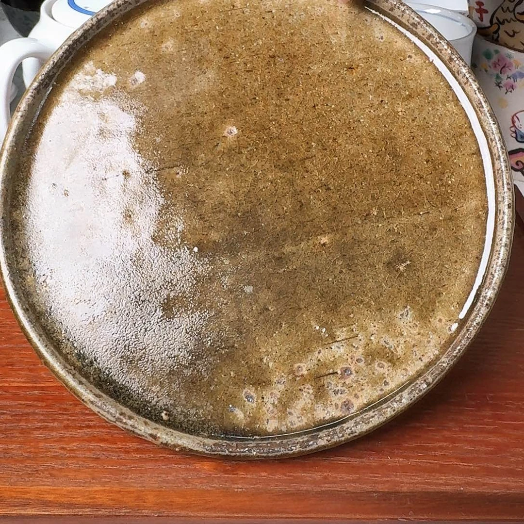 瓷片1只19厘米唐津圆盘，好货款