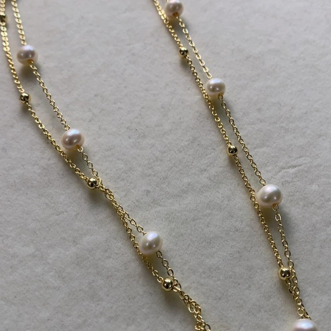 淡水珍珠颈饰未镶嵌