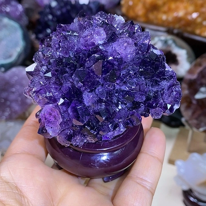 大型摆件（非配饰）紫晶未镶嵌