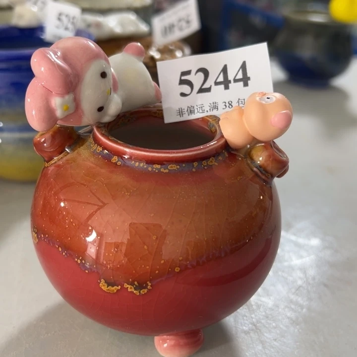 3口高7 …手工花盆30元包邮