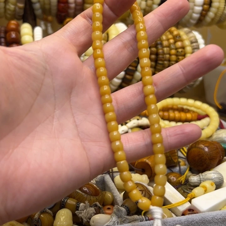 牛骨手串/手链直径6瑕疵