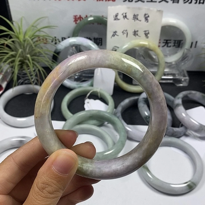 未镶嵌手镯翡翠73。59.9圈
