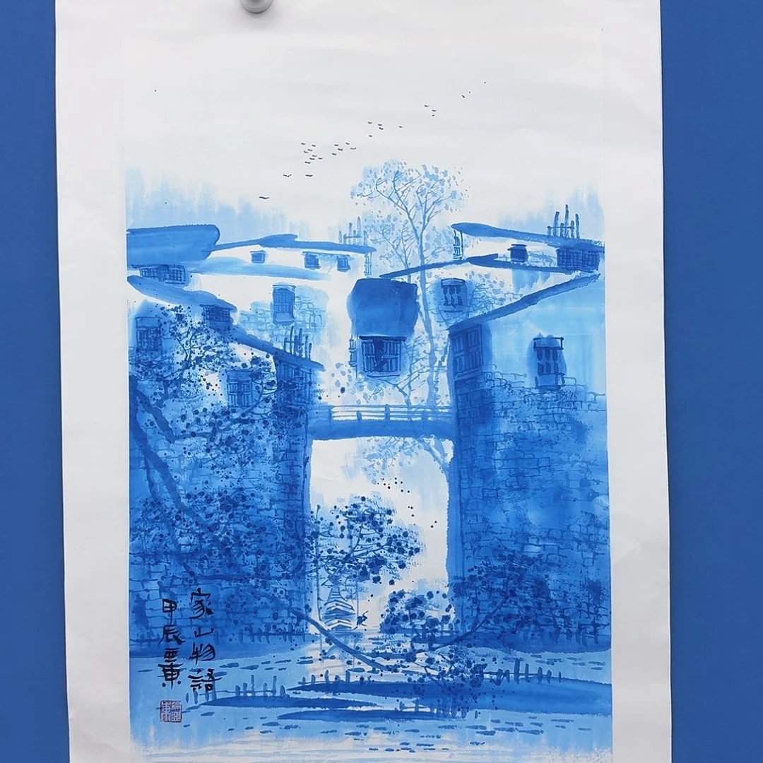 国画多次参加国内外大型展览