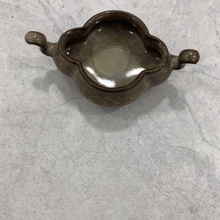 老***乐瓷器摆件 釉面温润