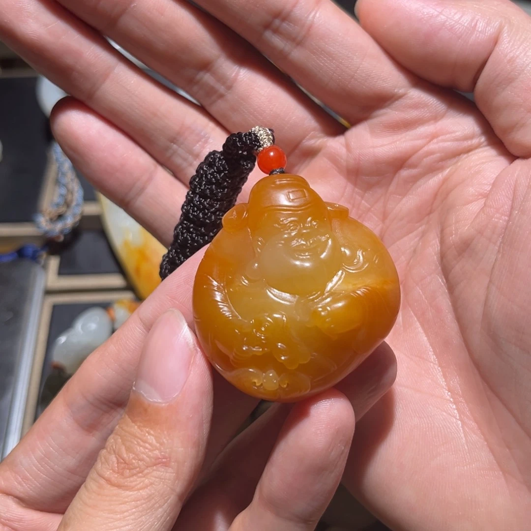 未镶嵌和田玉挂件魔***人