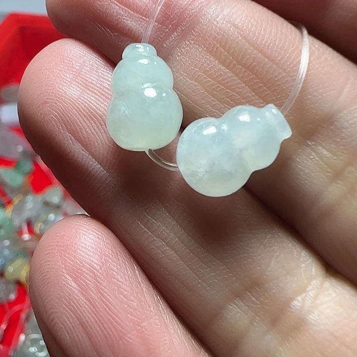 翡翠未镶嵌颈饰天然缅甸翡翠葫芦