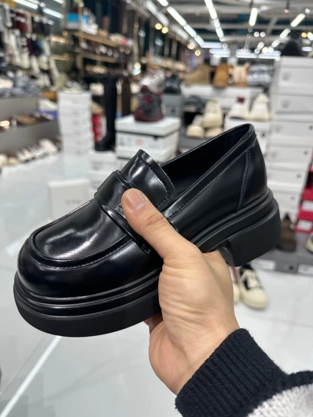 B27厚底百搭休闲乐福鞋