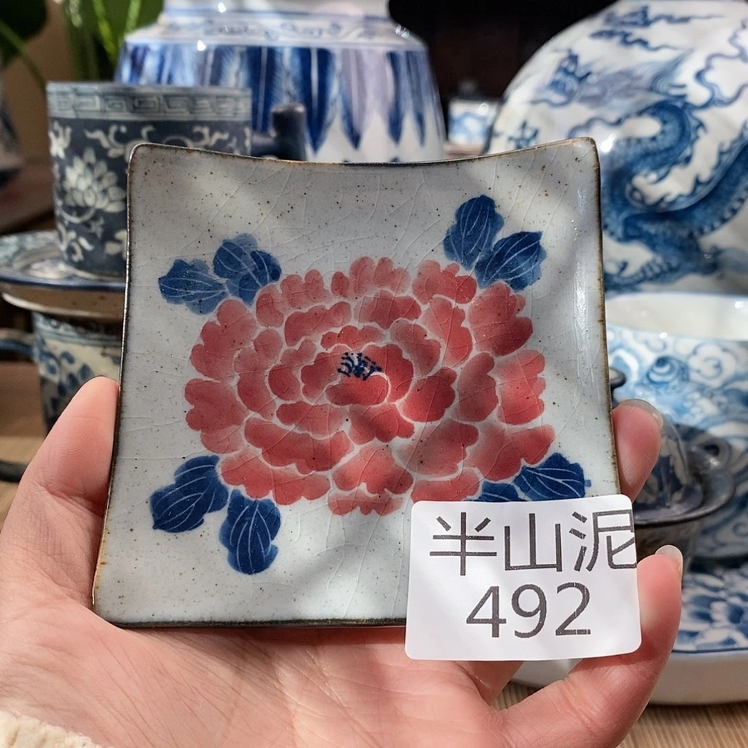 手工手绘青花陶瓷