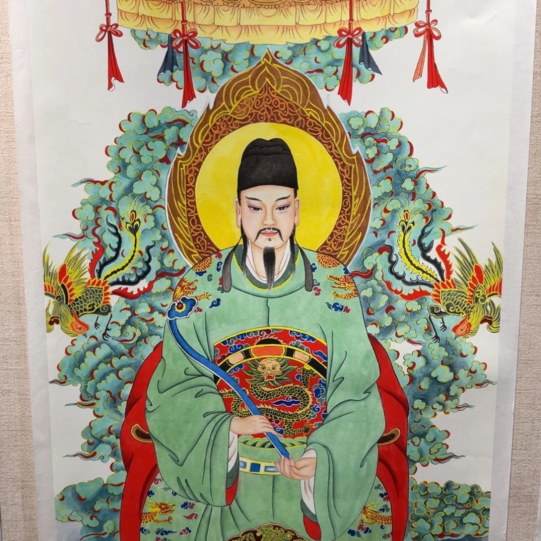闛***一国画秦老师文昌帝君