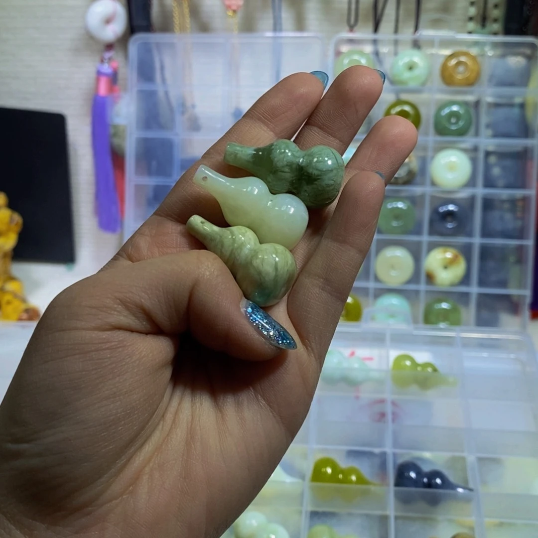 蛇纹石玉未镶嵌颈饰461