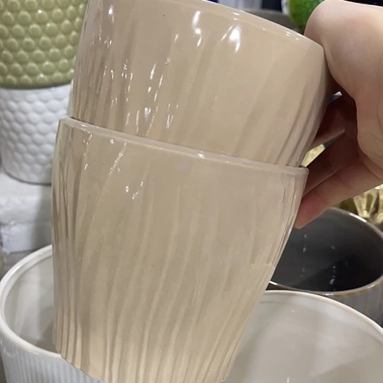 多肉绿植陶瓷花盆9.9包邮，有孔