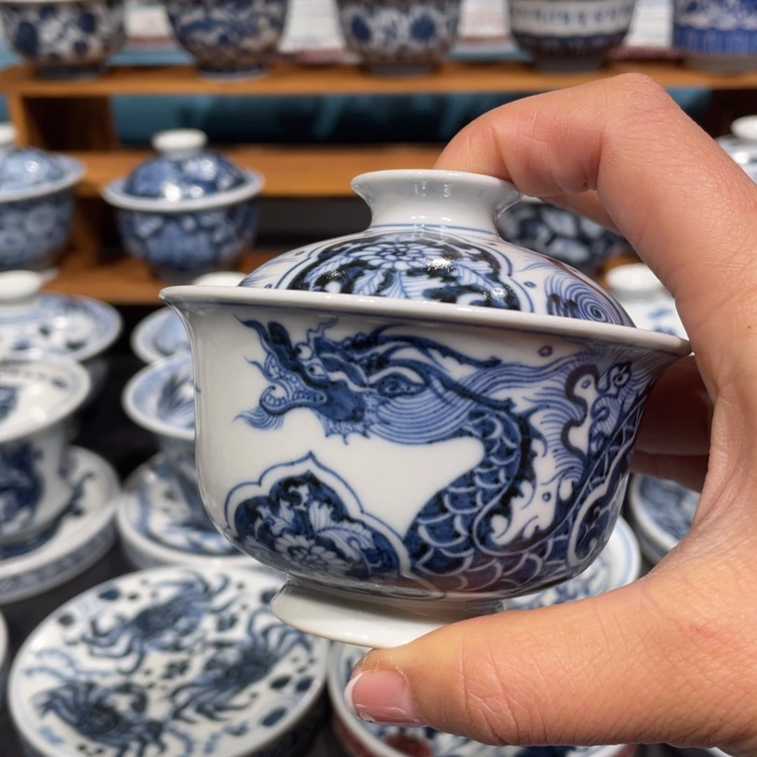 景德镇陶瓷手工手绘茶器
