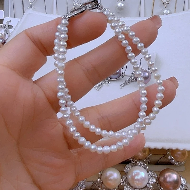 未镶嵌淡水珍珠手串