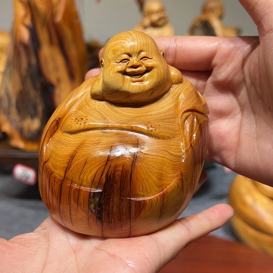 柏木崖柏木手把件摆件