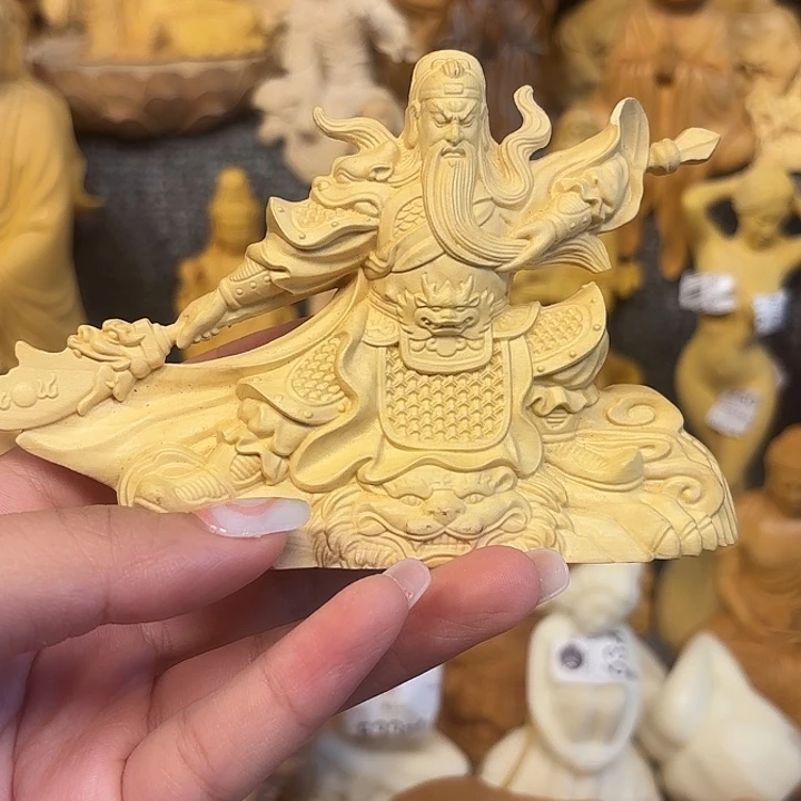 黄杨木黄杨木瑕疵关公