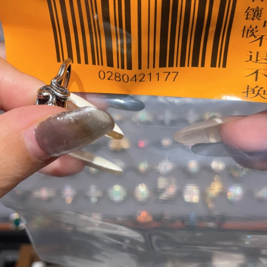 戒指银S925镶嵌月光石妖*妹