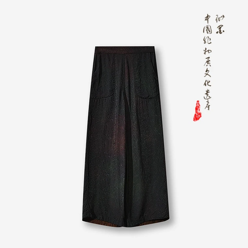 【姹紫嫣红直筒裤】中式国风直筒裤2080