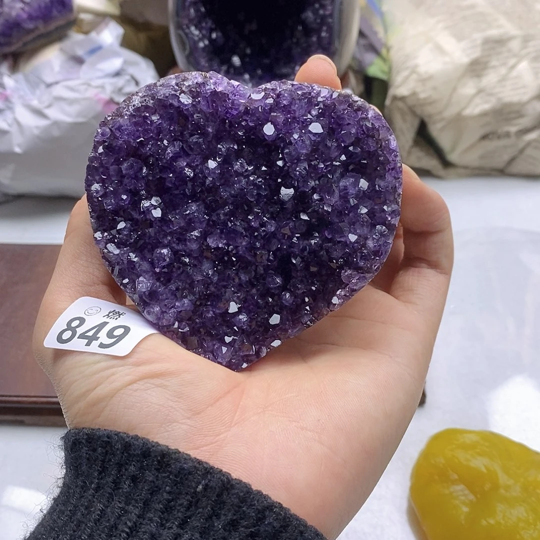 紫晶大型摆件（非配饰）未镶嵌