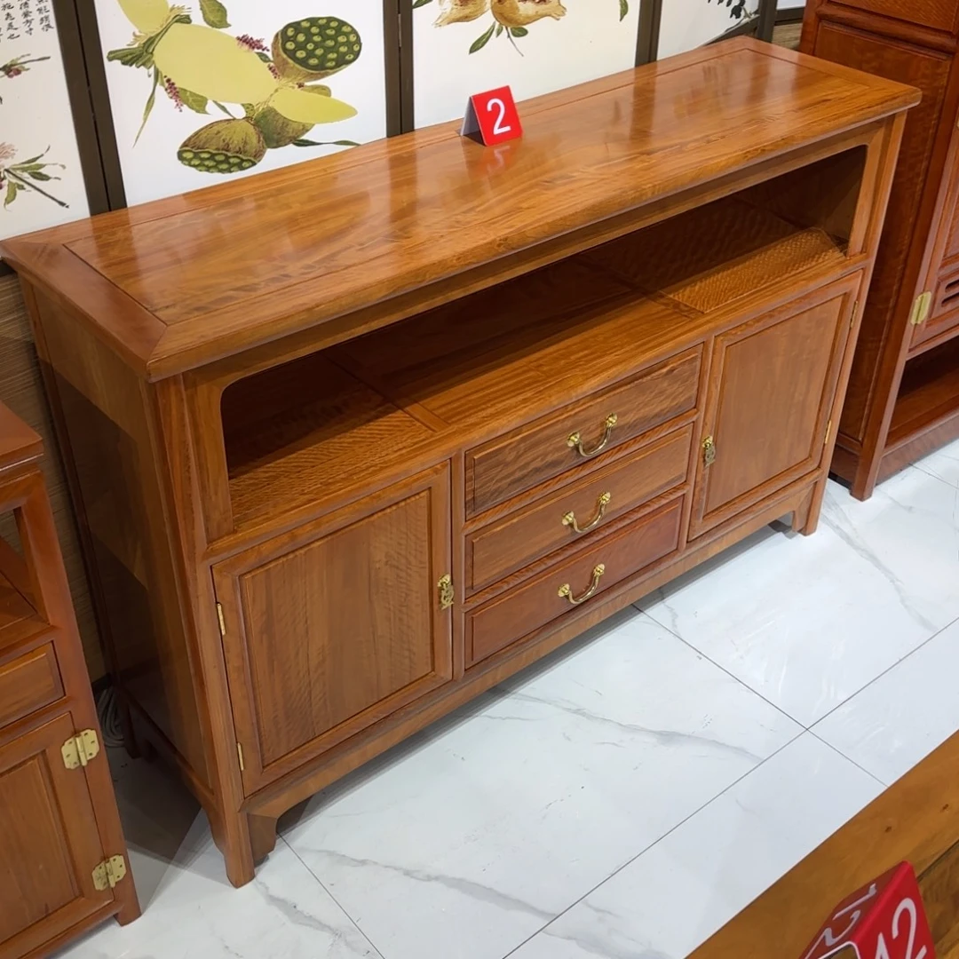 黑***哥成套家具花梨木类越南花梨原木色138✖️38高90特惠餐边柜