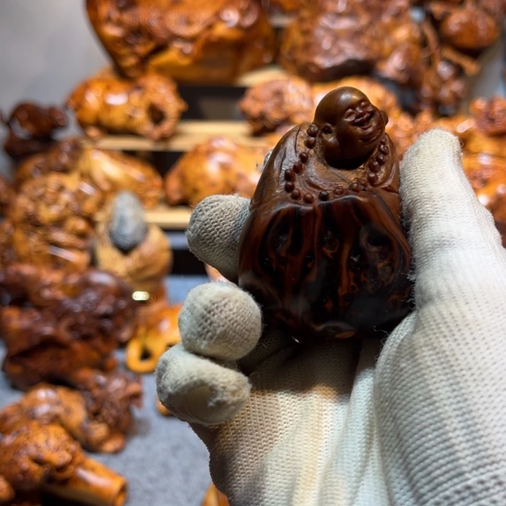 用***0柏木（崖柏）掌中宝把件米勒