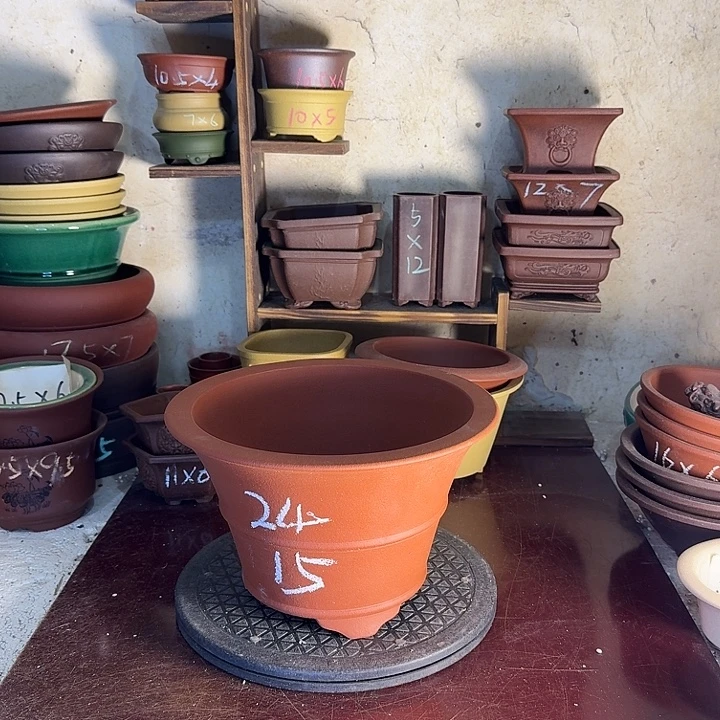 宜兴紫砂花盆特价清仓