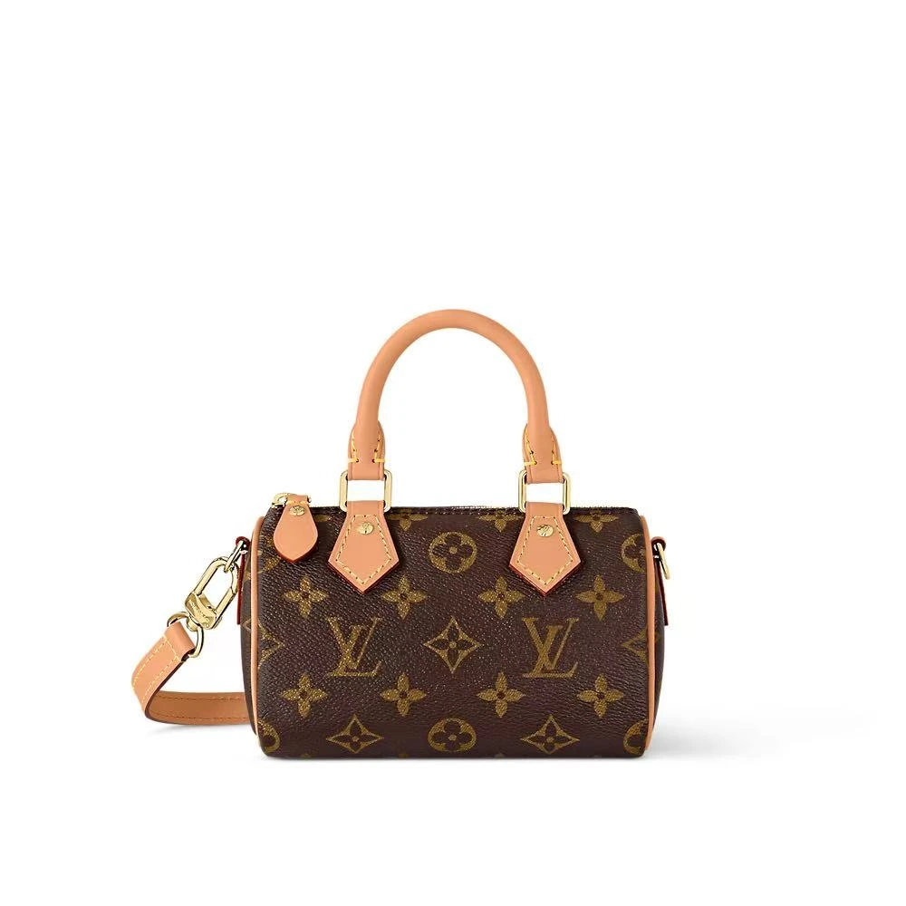 99新 LouisVuitton/路易威登 新款老花nano枕头包/20951294