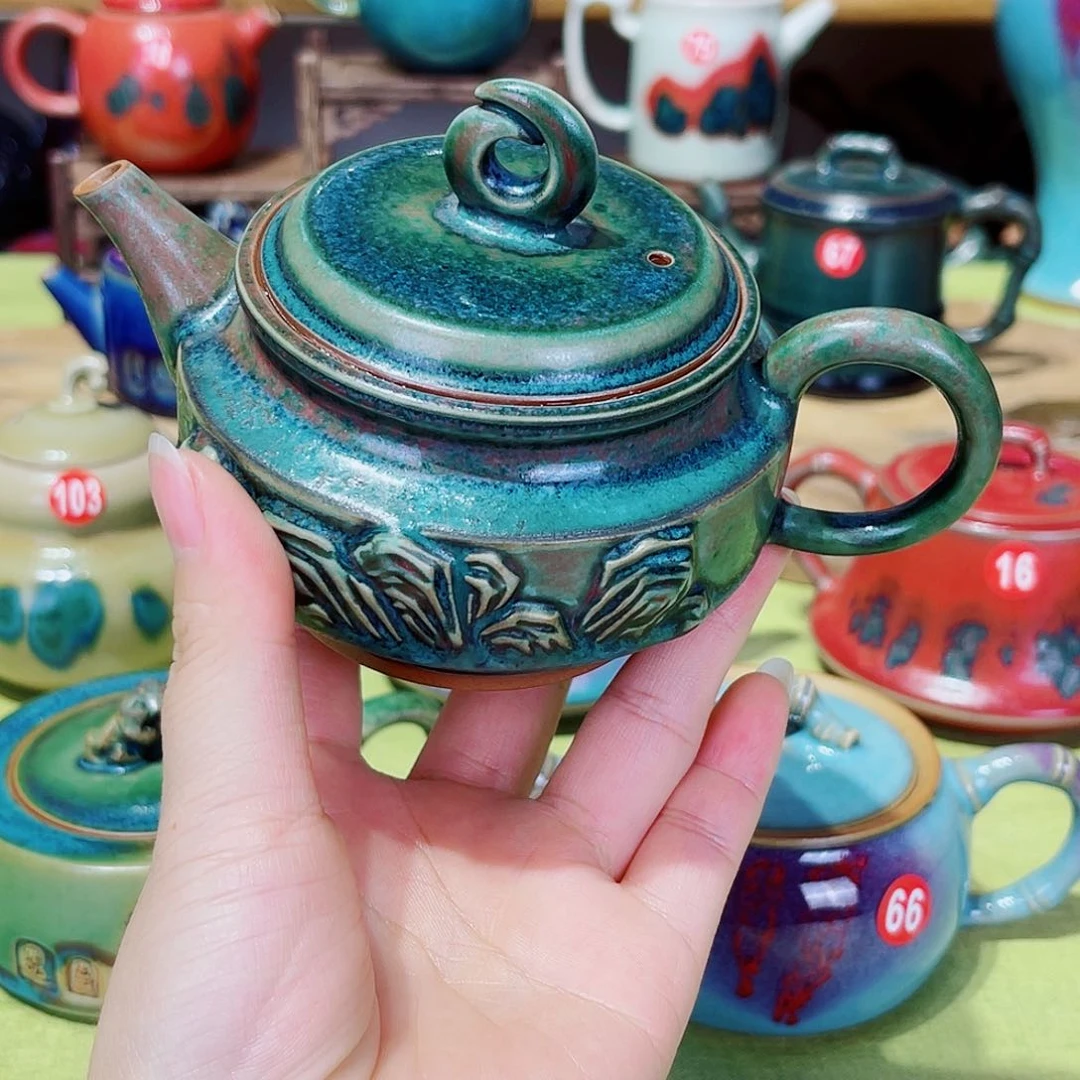 壶禹州钧瓷艺术作品