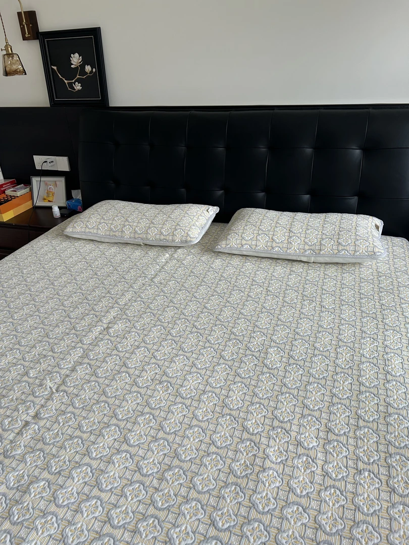 【四叶草】六层纱布软凉席 四季床单大床盖透气亲肤