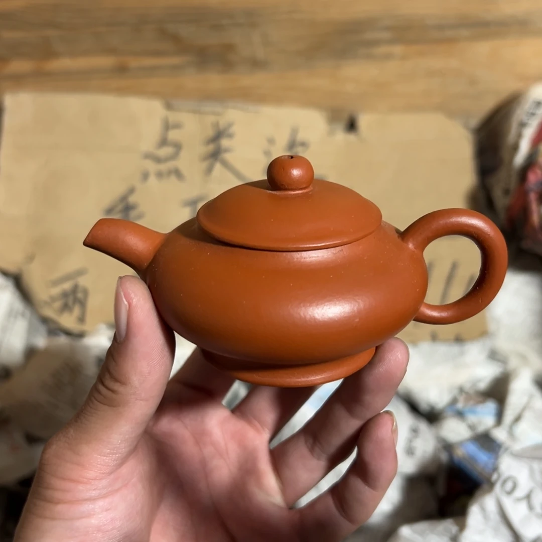 紫砂茶壶老厂紫砂壶一件！