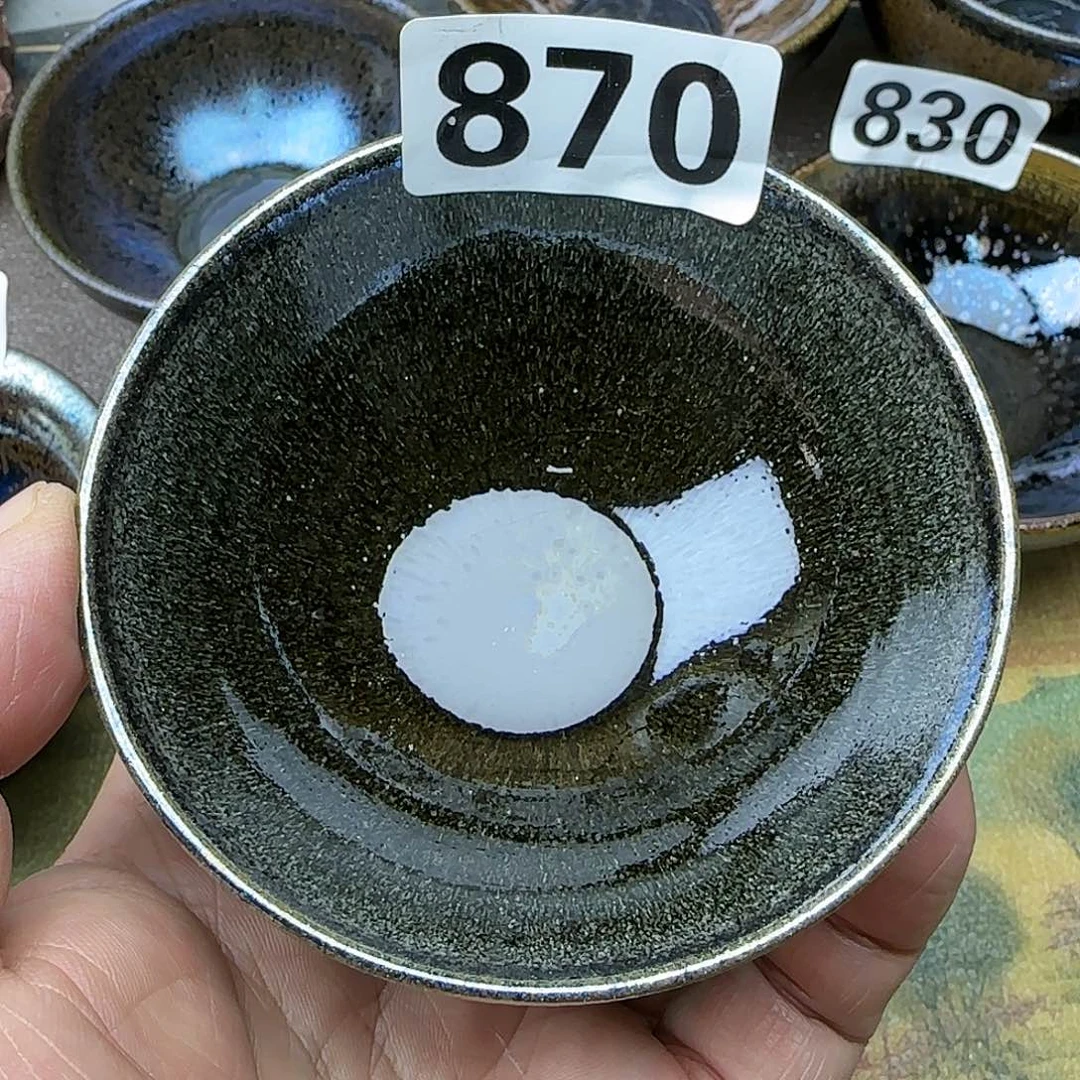 茶盏建盏杯主人杯龙窑柴烧