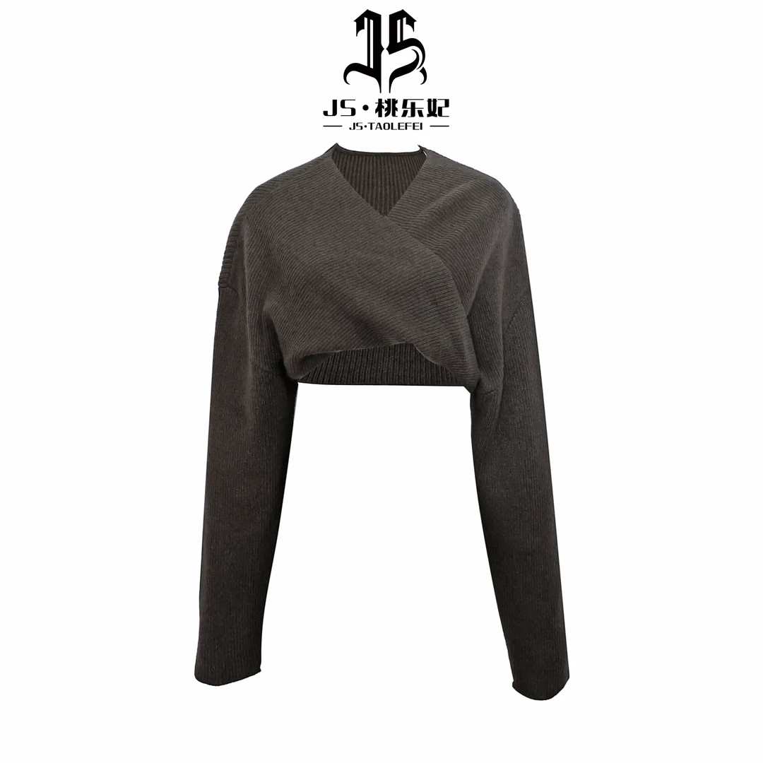 YOU设计师品牌扭转毛衫