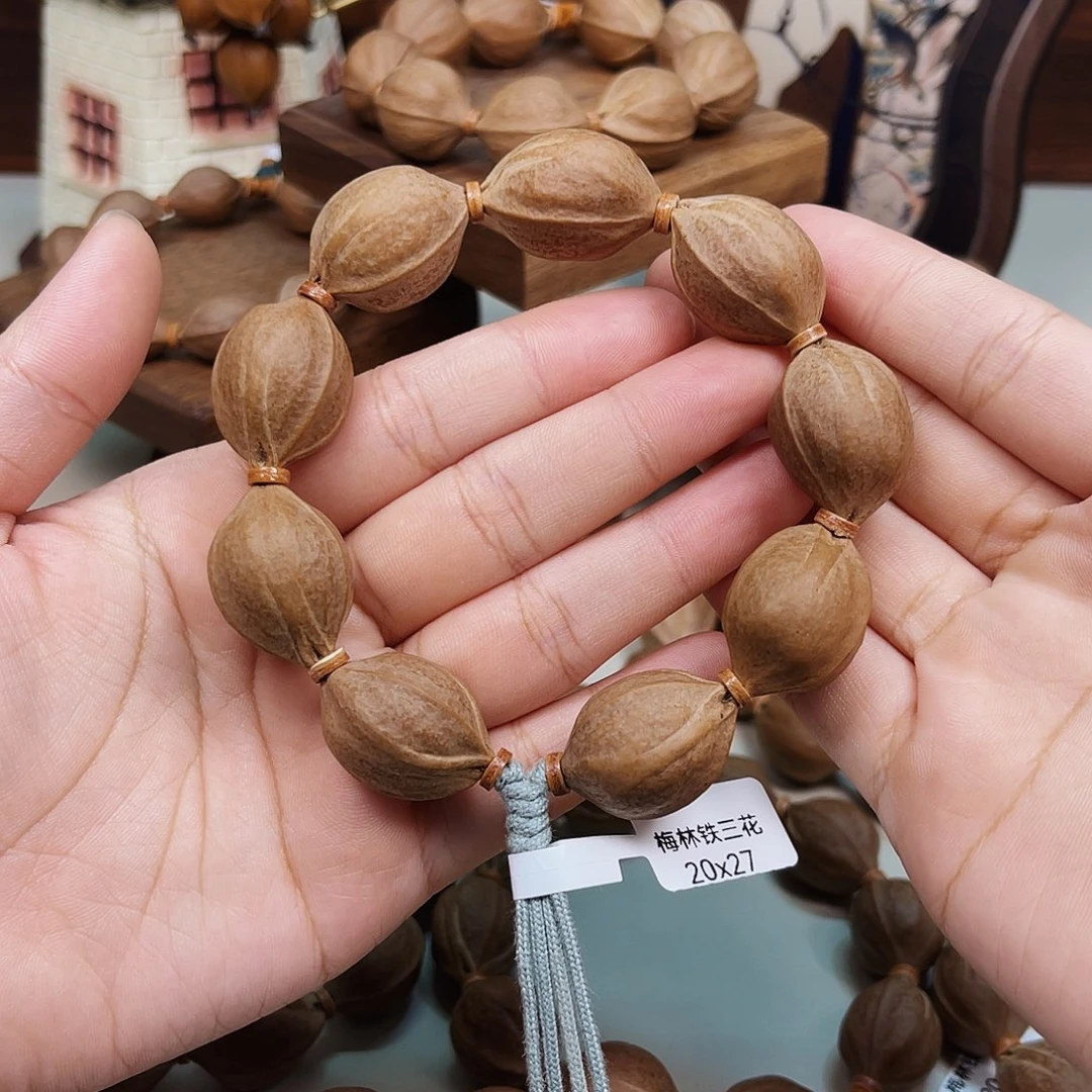 鸿***鸿手串橄榄核梅林铁核2027