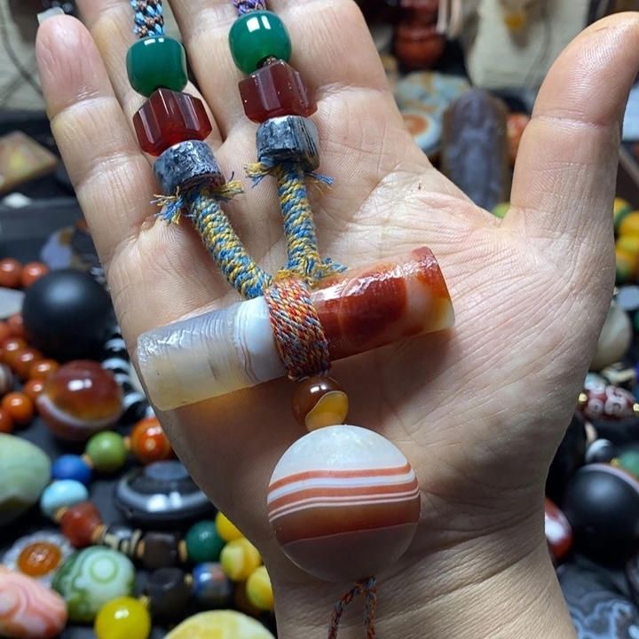 玛瑙/玉髓未镶嵌颈饰