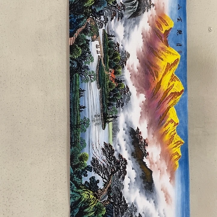 国画国画作品集的故事