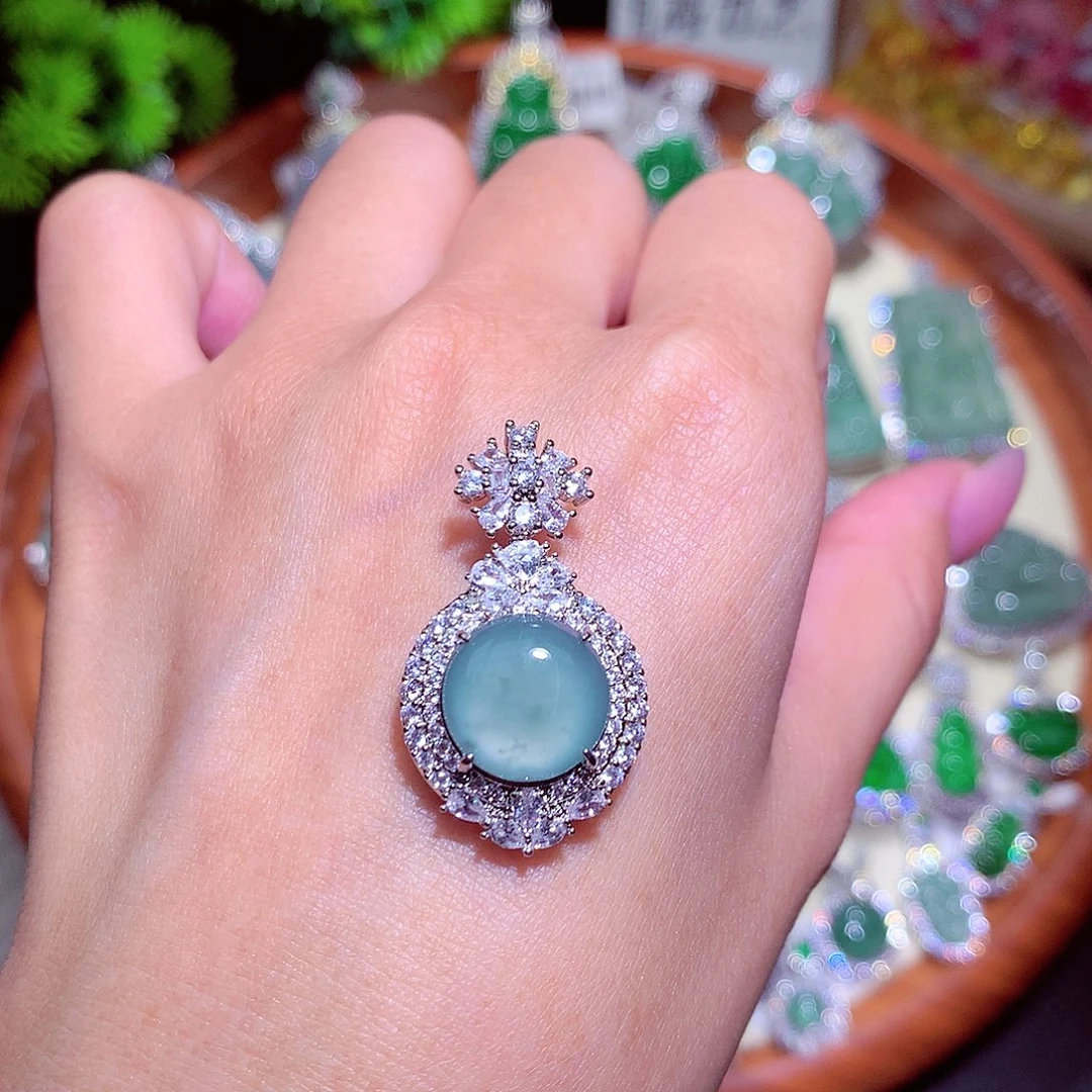 颈饰未镶嵌翡翠翡翠